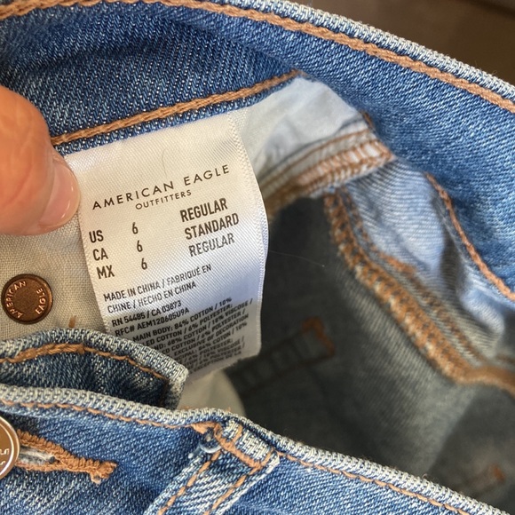 American Eagle jeans baggy size 6 - Picture 9 of 9